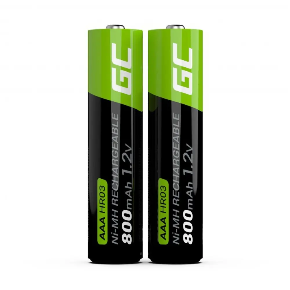 Μπαταρία Επαναφορτιζόμενη Green Cell GR08 800 mAh size AAA HR03 1.2V Τεμ. 2 - Image 2