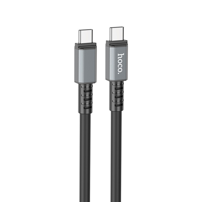 Καλώδιο Σύνδεσης Hoco X85 Strength USB-C σε USB-C 60W 20V/3A Μαύρο 1μ. Υψηλής Αντοχής - Image 3